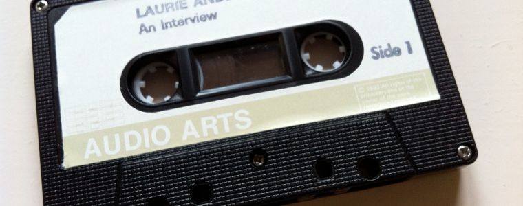Laurie Anderson Interview Cassette
