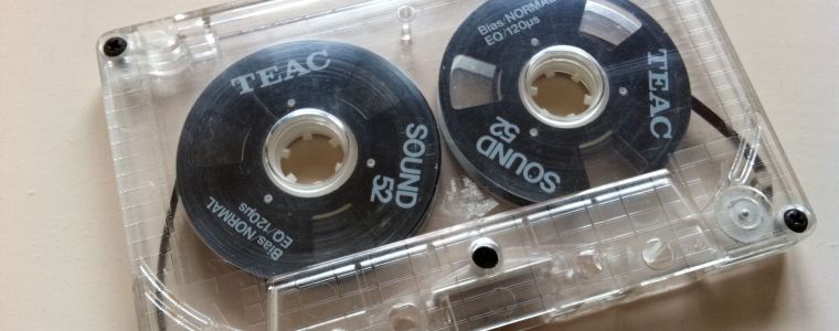 Teac Black Reel to Reel Cassette