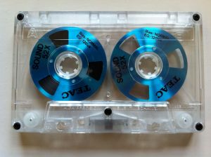 Teac Blue Reel to Reel Cassette
