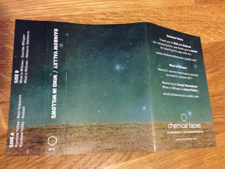 Chemical tapes: Rainbow Valley / Wind in Willows