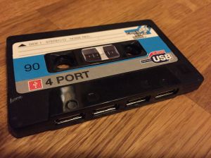 A Cassette Shaped USB hub