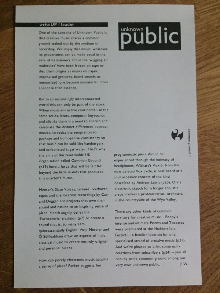 Unknown Public 2: More insert cards