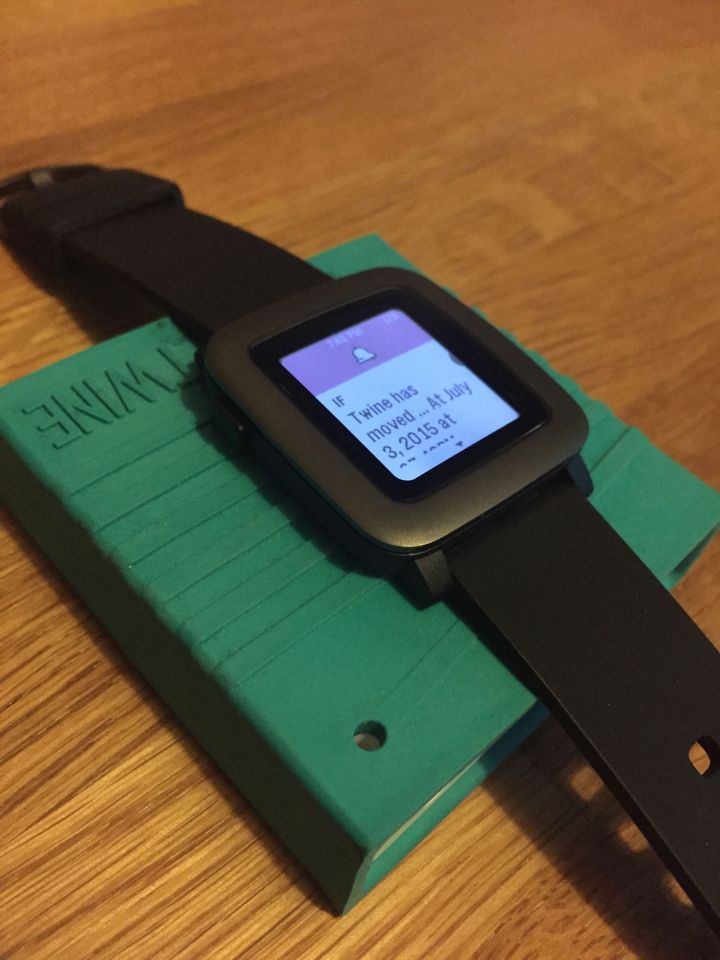 Pebble Time and Twine