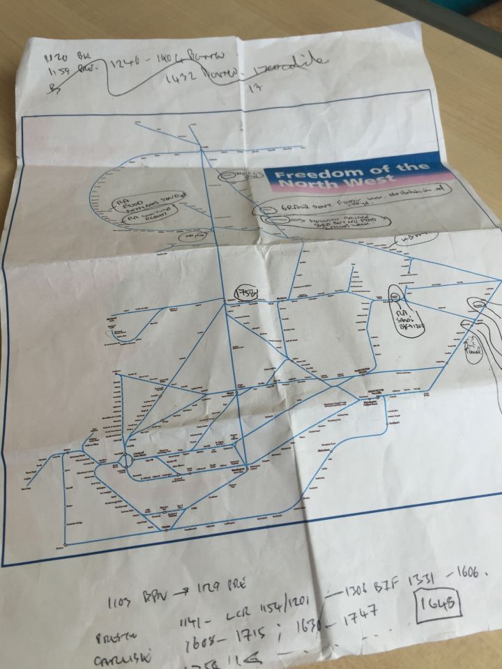 Rail Plan for our Northern rovers