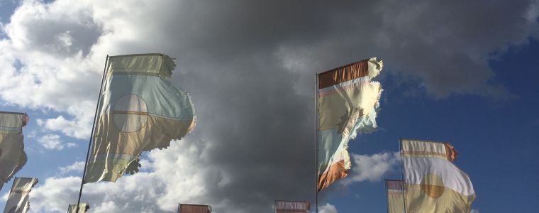 Obligatory WOMAD flag picture