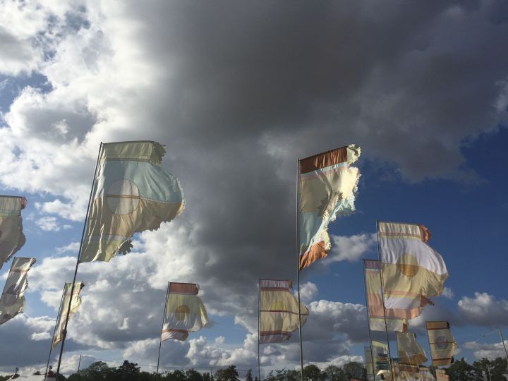 Obligatory WOMAD flag picture