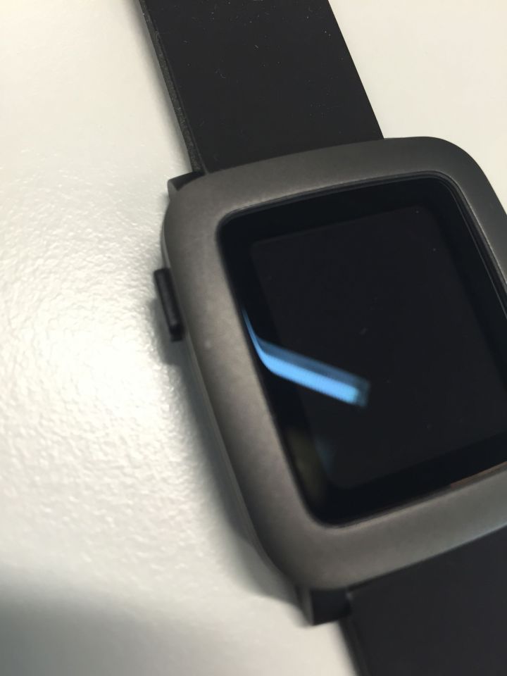Pebble Time - Blemishes on the casing