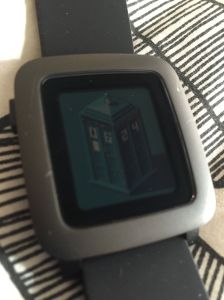 Pebble Time Watch Faces - The tardis