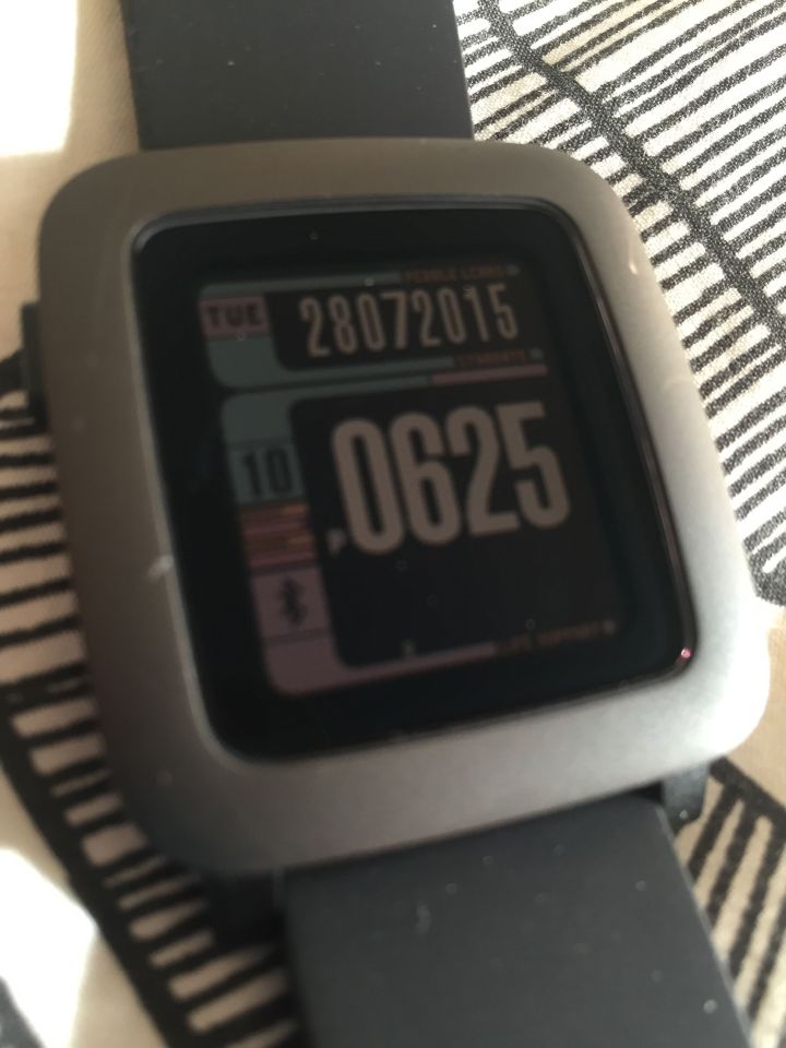 Pebble Time Watch Faces - LCARS in colour