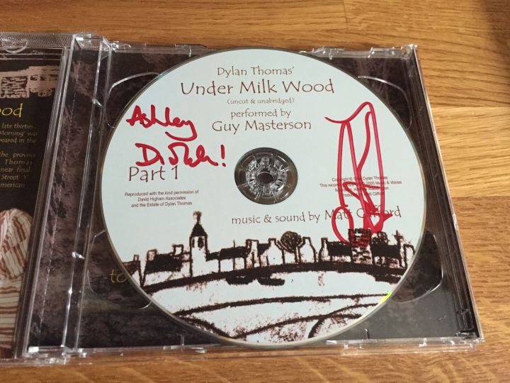 Ed Fringe 2015: Under Milk Wood signed CD