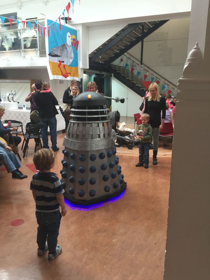 Brighton Mini Maker Faire 2015: Dalek