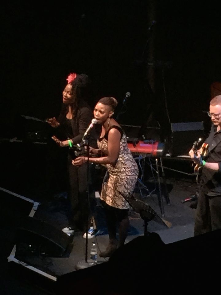 Support for Lizzie Emeh at the Albany