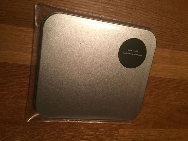 David Sylvian's Playing the Schoolhouse - Front of tin