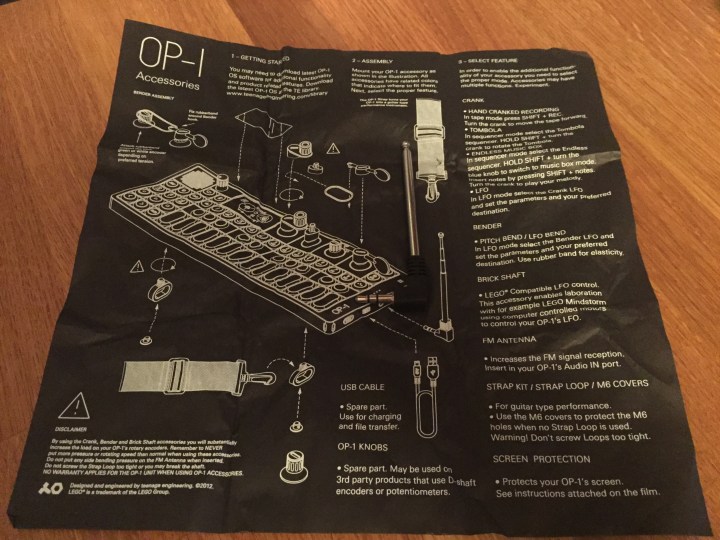 OP-1 Antenna tissue paper