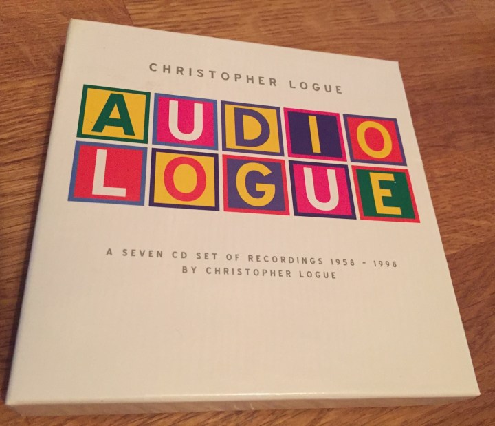 Christopher Logue, Audiologue