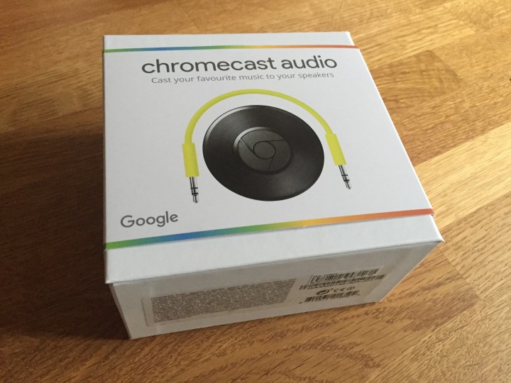 Chromecast Audio box