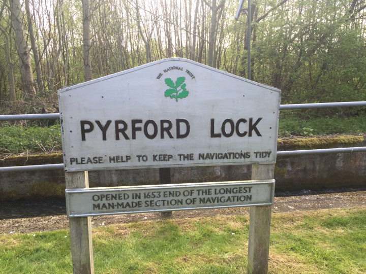 Pyrford Lock