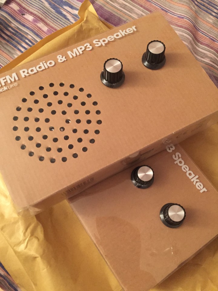 Cardboard Radio