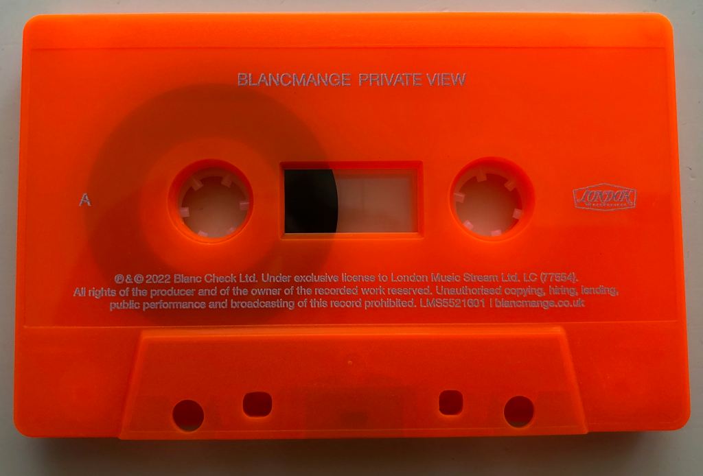 Blancmange Private View Cassette