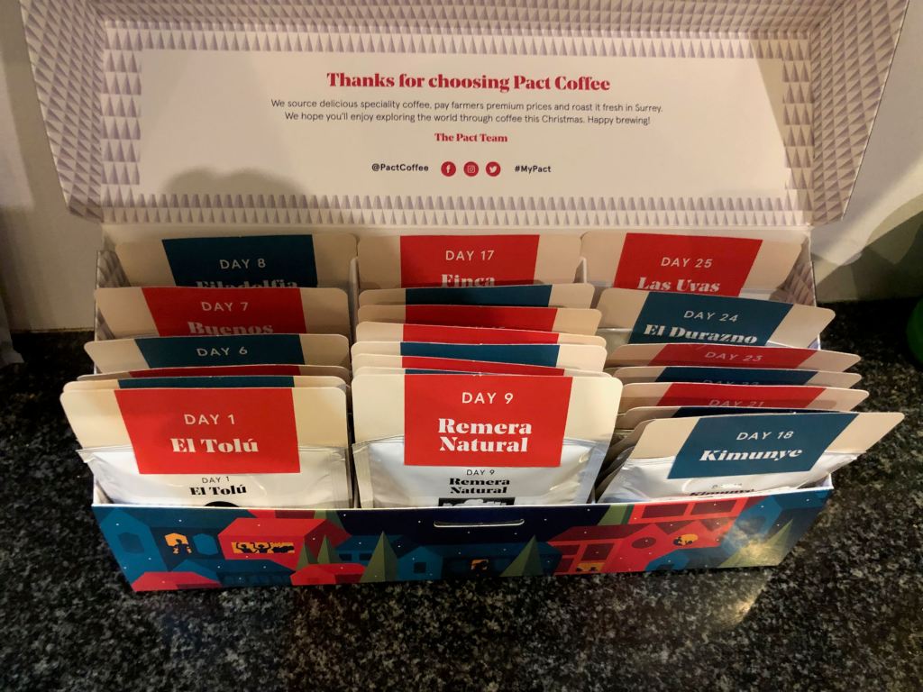 Pact Coffee Advent Calendar